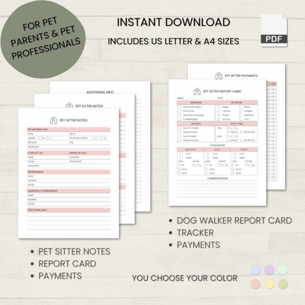 Pet Care Forms for Pet Sitters & Dog Walkers - Image 2